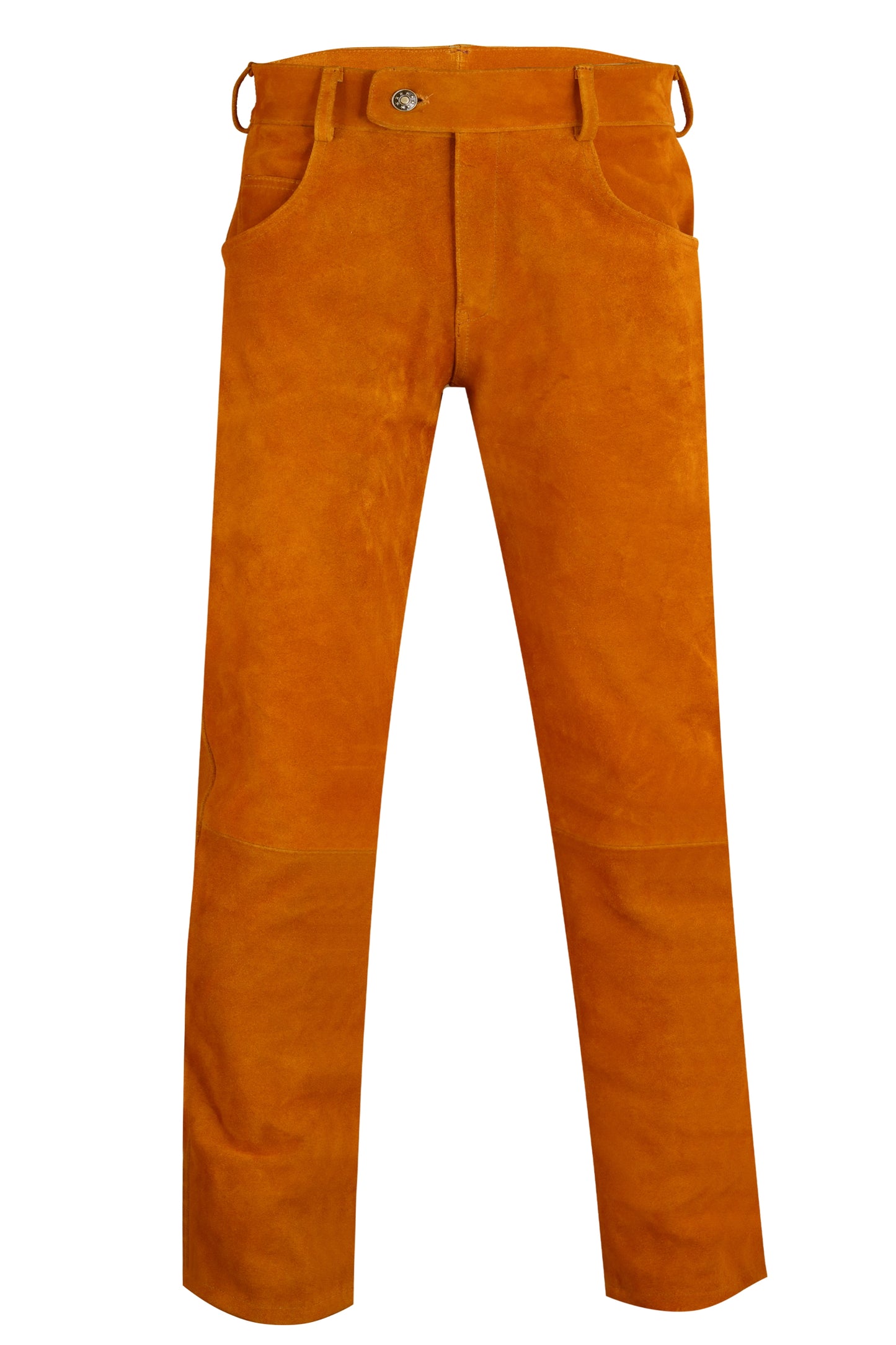 Suede pants