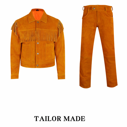 Handmade Suede Ensemble